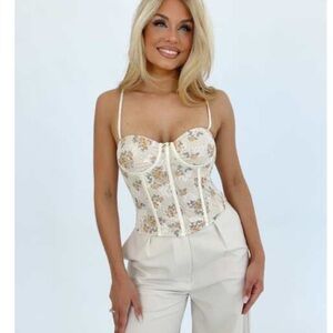 Lane 201 Charming Crush Corset Top